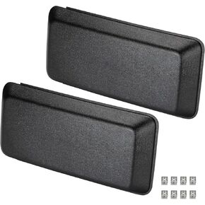 A & UTV PRO Front Bumper Guards Pads,2018 2019 2020 Bumper Cover Caps Compatible with Ford F150 Left & Right Accessories, Black 2pcs