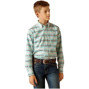 Ariat Boys' Jefferson Classic Fit Shirt