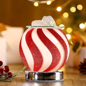 Christmas Wax Melt Warmer Christmas Decorations Candy Wax Warmer Electric Plug in for Scented Wax Fragrance Wax Melts Burner for Home Bedroom Living Room Office for Women Men