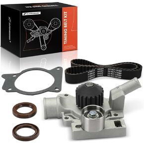 A-Premium Engine Timing Belt Kit with Water Pump Compatible with Ford Escort 1991-1996 & Mercury Tracer 1991-1996 - 1.9L