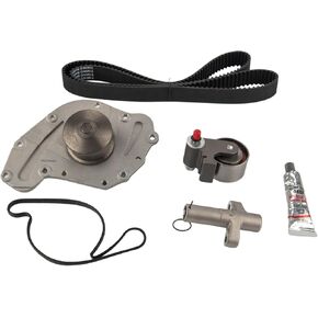 KAX TCKWP295D Timing Belt Kit with Sprocket Compatible with 300 2005-2010 3.5L, Charger 2006-2010 3.5L, Pacifica 2005-2008 3.5L, Journey 2009-2010 3.5L