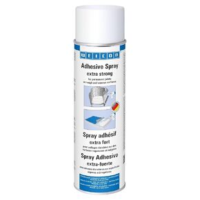 WEICON Adhesive Spray Extra Strong / 500 ml/Transparent/Universal Adhesive for Extra Strong Bonds