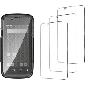3pcs Tempered Glass Screen Protector for Honeywell Dolphin CT60 Handheld Barcode Scanner Mobile Computer, 9H Scratch-resistant HD Clear Durable Protective Film