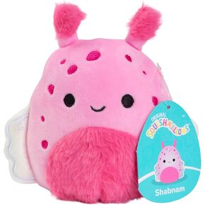 Squishmallows Original 5-Inch Shabnam The Pink Sea Slug - Official Jazwares Easter Plush - Collectible Soft & Squishy Mini Basket Stuffer Stuffed Animal Toy - Gift for Kids, Girls & Boys