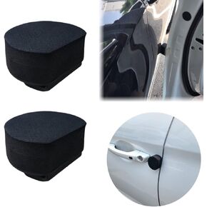 Scratch Defense Mini 2Pcs Car Door Ding Protector Removable Magnetic Car Door Edge Guard Dent Prevent Car Edge Anti Scratch Protector Guards Car Door Protection Side Door Guards for Cars