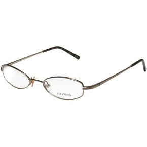 Vera Wang V109 Womens/Ladies Designer Full-rim Eyeglasses/Glasses (48-18-135, Light Brown)