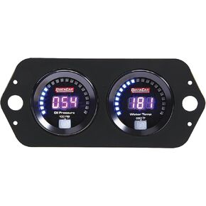Quickcar Racing Products 67-2004 Digital 2-Gauge Panel
