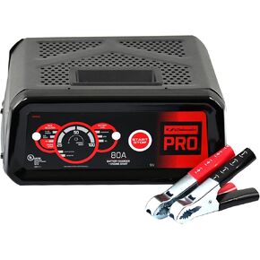Schumacher Electric 4-in-1 Jump Starter, Battery Charger, Maintainer, and Desulfator, SPR1629-80 Cranking Amps, 20 Amp Boost, 12 Volt, Fully Automatic - for Cars, Trucks, SUVs, and Marine Batteries