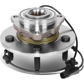 DNA MOTORING OEM-WHA-0029 Front Wheel Bearing Hub Assembly w/Speed Sensor Compatible with 2012-2018 Ram 1500/2019-2022 Ram 1500 Classic