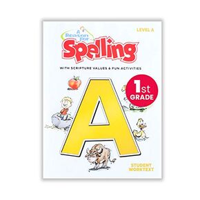 1st Grade Spelling Student Workbook Level A by A Reason For - First Graders Practice Workbooks for Words, Vocabulary & Comprehension Skills - Kids Help Books for Homeschool, Classroom, & Home