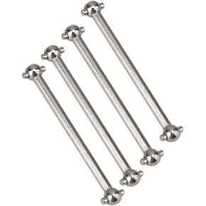 4Pcs 1/18 Drive Shaft, Metal Dog Bone Drive Shaft for WLtoys 1/18 RC Car Parts