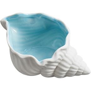 MATIHAY Coastal Jewelry Dish Tray, Conch/Starfish Ceramic Trinket Tray Candy Dishes Jewelry Plate for Rings Earrings Necklaces Organizer for Wedding Birthday Decorations (Starfish)
