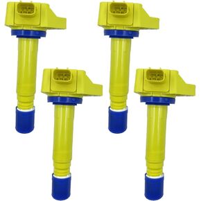 4PCS ARKAUTO HIGH PERFORMANCE IGNITION COIL 30520-RNA-A01 30520RNAA01 099700-101 099700101 UF582 UF-582 C1580 6732305 673-2305 FOR 06-11 FOR HONDA CIVIC FA FD FG 1.8 L4 R18A1