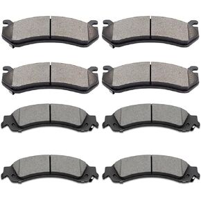 Front Rear Brake Pads Fit For Cadillac Escalade,Escalade ESV,Escalade EXT,for Chevy Avalanche 1500,Silverado 1500,Suburban 1500,Tahoe,for GMC Sierra 1500,Yukon