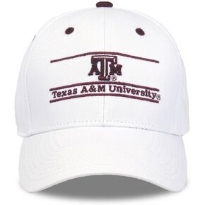 NCAA Mississippi State Bulldogs Unisex NCAA The Game bar Design Hat, White, Adjustable