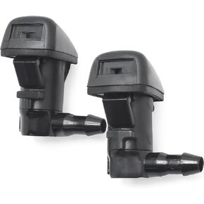Click&Fit 2-pcs Windshield Washer Nozzles compatible with Ford Ranger T6 PX Year 2012-2022 Mazda BT-50 Ute UP Model Year 2012-2019