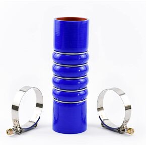 Silicone Upper Radiator Coolant Hose With Clamps 2.5" ID F50-6308 28359 Compitable with PACCAR Peterbilt Kenworth Replacement