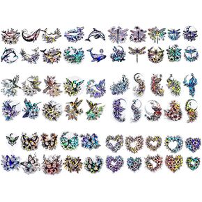 Yoksas Fantasy Fairy Stickers - 180Pcs Waterproof Clear Fairies Scrapbook Stickers for Junk Journals,Planner,Resin Art Supplies