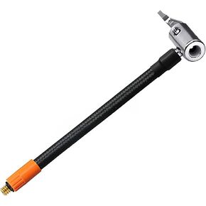 15.7'' Tire Inflator Extension Tube Tyre Pump Quick Inflation,Pressure adjustable tire inflation pump hose connector for automobiles, motorcycles, and bicycles