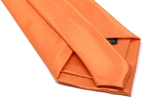 Solid Color Men's Tie, Pocket Square, and Cufflinks matching set in Saudi Arabia