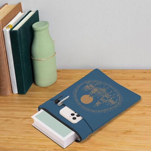 Magic Stuff Wizard Book Sleeve Book Cover Book Lovers Gifts Book Club Gifts Wizard Book Protector Book Gifts for Readers Women Her Magic Movie Fans Bibliophile Daughter Graduation Birthday Gifts in Kuwait