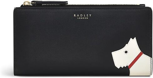 Radley London - وجها لوجه - محفظة كبيرة ثنائية الطي - أسود in Saudi Arabia