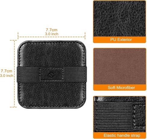 Fintie Screen Cleaning Pad, Soft Cloth Wipes for iPad, iPhone, MacBook, Tablets, Laptop Screen, Screen Cleaner with Elastic Strap, 4 Pack in Kuwait
