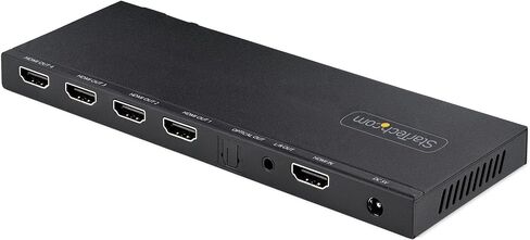 StarTech.com 2-Port HDMI Splitter (1x2) - 4K 60Hz UHD HDMI 2.0 Audio Video Splitter w/Scaler & Audio Extractor (3.5mm/SPDIF) - Dual HDMI Splitter (1-in 2-Out) - EDID Copy - TV/Projector (ST122HD20S) in Kuwait