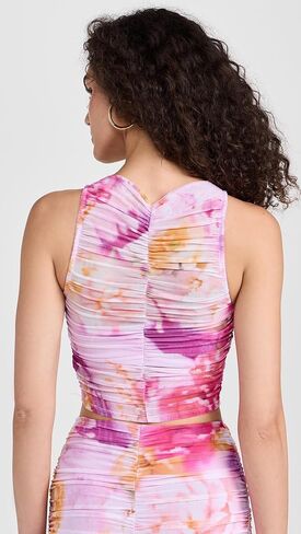 AFRM Women's Misha Sheer Illusion Tank Top in Saudi Arabia
