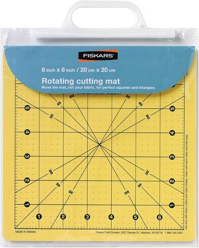 Fiskars 8x8 Inch Rotating Cutting Mat in Saudi Arabia