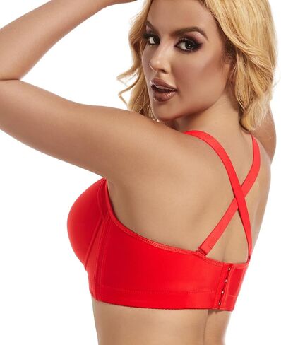 Push Up Bra for Women Back Smoothing Bra Seamless Underwire Soft T-Shirt Bras in Saudi Arabia