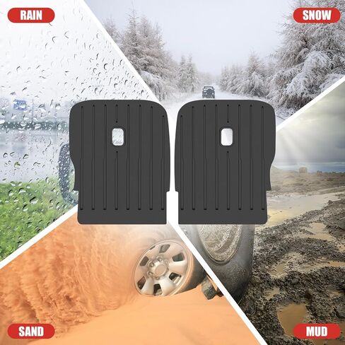 Seat Back Cover 2 nd Row Fit for 2020-2024 Kia Telluride 7 Seats Accessories, Kick Mat TPE Back Seat Protector Car Mat for 2024 Kia Telluride in Kuwait