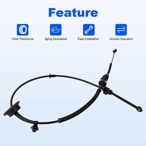 استبدال كابل ناقل الحركة لـ F77Z-7E395-LB F77Z7E395LB 905-647 متوافق مع Ford Explorer Sport Trac 2001-2005 Ford Ranger 1997-2003 Mercury Mountaineer 1998-2001 Shifter Cable in Saudi Arabia