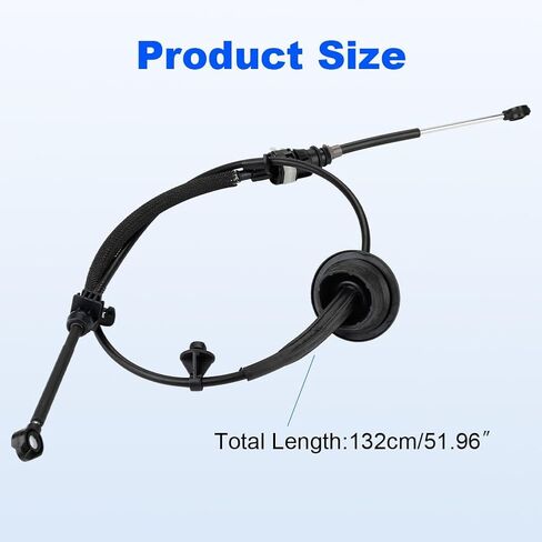 استبدال كابل ناقل الحركة لـ F77Z-7E395-LB F77Z7E395LB 905-647 متوافق مع Ford Explorer Sport Trac 2001-2005 Ford Ranger 1997-2003 Mercury Mountaineer 1998-2001 Shifter Cable in Saudi Arabia