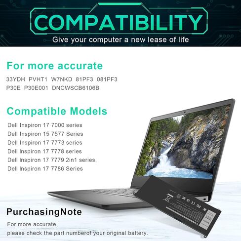 بطارية TREE.NB احتياطية 776622-001 لجهاز HP متوافقة مع HP Pavilion 14 15 248 G1 LA04 728460-001 752237-001 15-1272WM-عالية الأداء [4 خلايا/2200 مللي أمبير] in Saudi Arabia