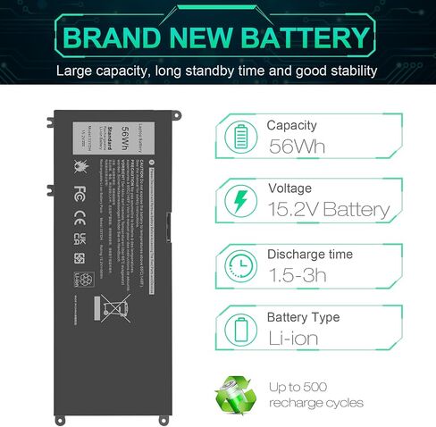 بطارية TREE.NB احتياطية 776622-001 لجهاز HP متوافقة مع HP Pavilion 14 15 248 G1 LA04 728460-001 752237-001 15-1272WM-عالية الأداء [4 خلايا/2200 مللي أمبير] in Saudi Arabia