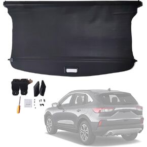 Cargo Cover For 2008-2012 Ford Escape Retractable Trunk Shielding Shade black by Kaungka（NOT FIT FOR Ford Escape Hybrid）