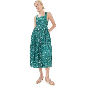 Sea Women's Amara Marble Print Ruched Dress