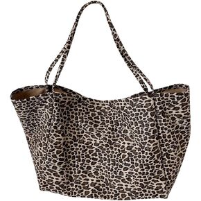 MakeMeChic Women's Leopard Print Double Handle Tote Bag Large Handbags Shoulder Bag