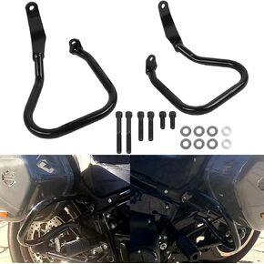 Saddlebag Guards Rear Crash Bars Replacement for Harley Softail Low Rider ST FXLRST 2022 2023 2024