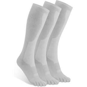 Compression Calf Toe Socks, Five-Finger Design, Breathable & Varicose Veins Prevention