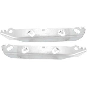 uxcell 1 Pair Left Right Side Car Front Bumper Mounting Support Bracket No.51117134097/51117134098 for BMW 328i Base 3.0L L6 - Gas 2007-2012