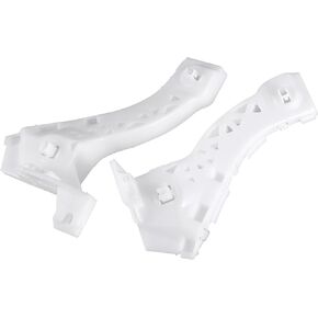 X AUTOHAUX 1 Pair Left Right Side Front Bumper Mounting Support Bracket No.BN8V500T1C/BN8V500U1C for Mazda 3 2004 2005 2006