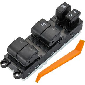 Power Window Switch Fits for 2007-2015 Nissan Frontier Crew Cab.Driver Side Control Door vidrios Master Switch.Replaces 25401-ZP70A