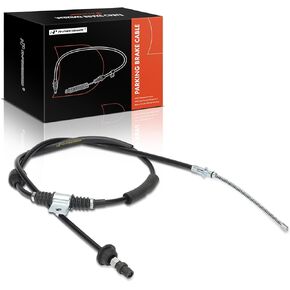 A-Premium Rear Driver Side Parking Brake Cable Assembly Compatible with Chrysler, Dodge Models: 200 2011-2014, Sebring 2007-2010, Avenger 2008-2014 - Replace# 5085747AD