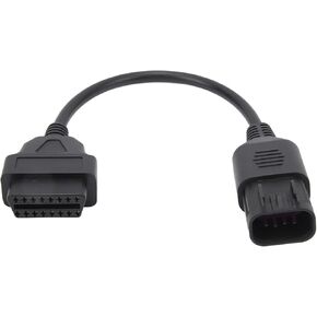 16 pin Female to 8 pin Polaris Diagnostic Connector for Polaris ATV Slingshot OBD2