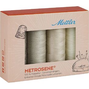 Mettler Metrosene Thread Kits 4/Pkg-Beige, Multiple