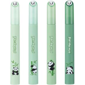 4 Pcs Panda Highlighter Marker Cute Highlighter Marker Pens Cartoon Highlighter for Students Girls Women School Office Supplies (4Pcs Panda)