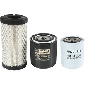 11-9059 Air Filter 11-6182 Oil Filter 11-9342 Fuel Filter Maintenance Kit Replacement For Thermo King Tripac APU or Evolution