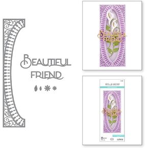 SPELLBINDERS PAPERCRAFTS, INC SPELLBINDRS Designer Half Oval, Metal